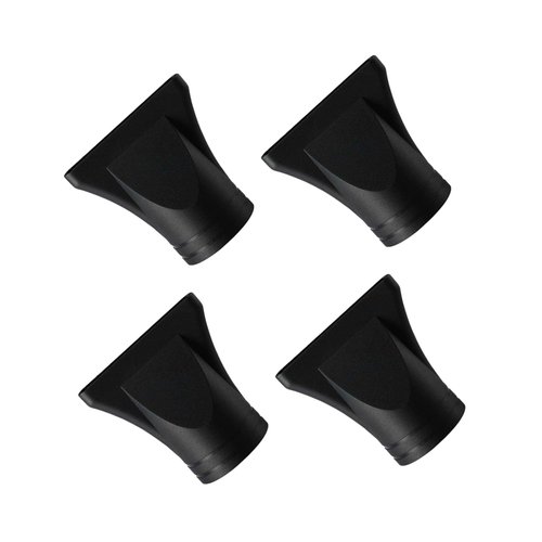 4Pcs Hair Dryer Diffuser Attachment, Blow Dryer Attachment, Hair Dryer Nozzle Replacement for Diameter 1.77inch/4.5cm, Blow Dryer Diffuser Wide Concentrator