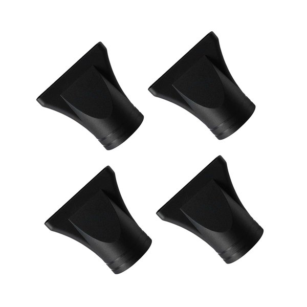 4Pcs Hair Dryer Diffuser Attachment, Blow Dryer Attachment, Hair Dryer Nozzle Replacement for Diameter 1.77inch/4.5cm, Blow Dryer Diffuser Wide Concentrator