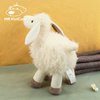 MR ViviCare 8.5" White/Cream Sheep Stuffed Animals for Boys and Girls,Soft and Adorable Lamb Plush Toys for Newborn Babies,Great Gifts on Birthday,Easter,Baby Shower,Valentine's Day,Machine Washable