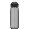 CamelBak eddy+ Water Bottle with Tritan Renew – Straw Top 25oz, Charcoal