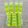 YMGBHNKJLS 8 Pieces Mini Cylindrical Level Small Horizontal Bubble Levels 9.5x40mm Bubble Spirit Level Measuring Layout Tools