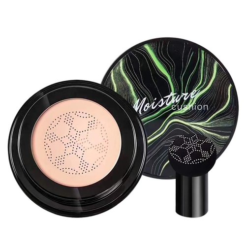 Aooba Air Cushion CC Cream Moisturizing Concealer Mushroom Head Brush Waterproof Makeup Foundation Moisture BB Cream for Women Girls (marble)
