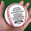 Baseball Gifts For Son From Dad, Personalized Gifts, Father And Son Gifts, To My Son, Gifts For Adult Son, Bonus Son Gifts, Christmas, Graduation, Birthday Gifts For Him, Baseball Gifts For Teen Boys