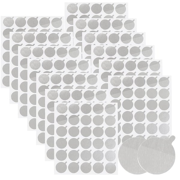 1200 Pcs Eyelash Extension Adhesive Glue Pallet Sticker Pads, Disposable Waterproof Adhesive Holder Pad (Round)