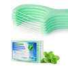 Dental Floss Picks Extra Strong Flosser Pick Toothpicks Fresh Mint 200 Count