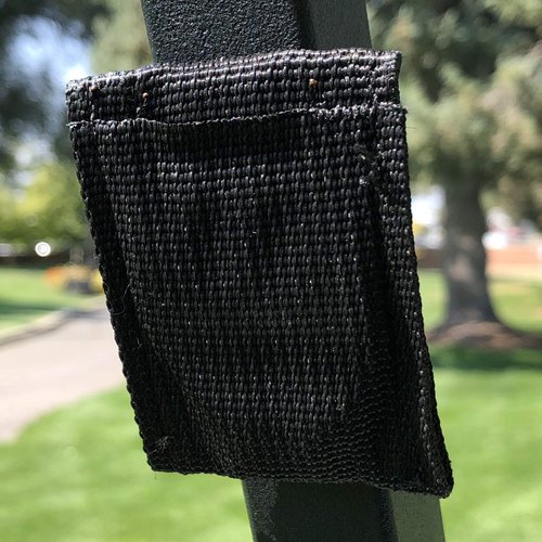 Bushwhacker Magnetic GPS Mount for Golf Cart Railing - Fits Most GPS's with Belt Clip - Holder Attachment Rangefinder Bar Accessory Case Quick