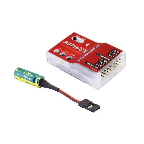 SoloGood HOBBYEAGLE A3 Pro V2 6-Axis RC Plane Flight stabilizer Controller Gyroscope Balancing Apparatus Airplane Gyro Stabilizer for Fixed Wing RC Plane