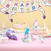 WERNNSAI Unicorn Birthday Party Hats - 12 PCS Unicorn Party Supplies Paper Cone Hats Party Headwear for Kids Girls Unicorn Party Decoration