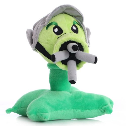 JHESAO 8" Plants and Peashooter Zombies Plush Toys PVZ 1 2 Stuffed Soft Doll Gatling Pea Shooter Toy New