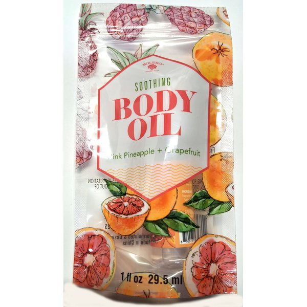 Bolero Soothing Body Oil - Pink Pineapple & Grapefruit 1fl oz, 29.5ml
