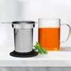 PARACITY Tea Infuser for Loose Leaf Tea, Loose Leaf Tea Infuser with Handles, Tea Strainer Extra Fine 18/8 Stainless Steel, Tea Strainer for Teapots, Mugs, Cups to Steep Loose Leaf Tea（2 Pack)