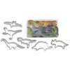 Dinosaur Themed Birthday - Dinosaur Shaped Cookie Cutter Set - 6 Pieces