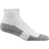 Dr. Comfort Diabetic Unisex No Show Socks, White, Medium