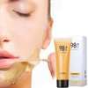 TIMLIFE 2PCS Gold Peel Off Mask, 24k Gold Face Mask, 24K Gold Peel Off Mask, Anti-Aging Gold Face Mask for Moisturizing Removes Blackheads