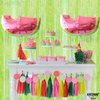 KatchOn Neon Green Streamers Backdrop -3.2x8 Feet | Lime Green Foil Fringe Curtain, Neon Party Decorations, Margs and Matrimony Bachelorette Decorations | Lime Green Party Decorations, Christmas Decor