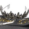 TOBATOBA Birthday Sash Birthday Crowns for Women Girls, Black Gold Birthday Girl Sash and Tiara Set, Birthday Crown and Sash for Women, Princess Birthday Decorations for Girls Birthday Gifts for Girls