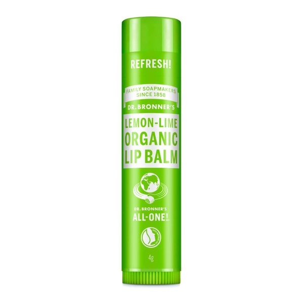 Dr. Bronners Lemon Lime Lip Balm, 4 GR