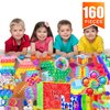 Fidget Toys Set, 160 Pack Sensory Toys Party Favors Kids Autism Autistic Children, Classroom Treasure Box Chest Prizes Pinata Stuffer Gifts Small Mini Bulk Toy Carnival ADHD