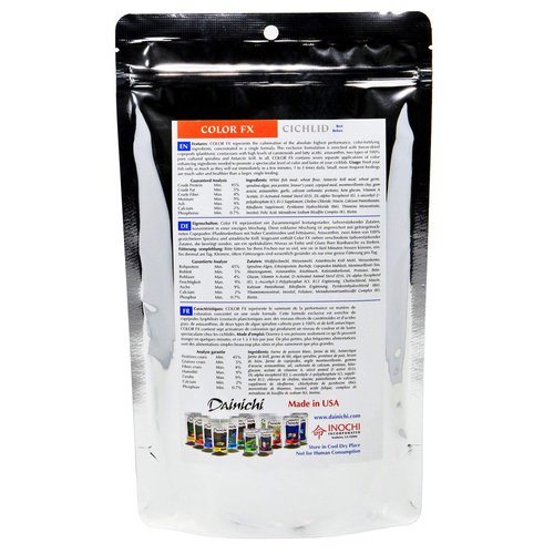 Dainichi Cichlid Food - Color FX Sinking Small Pellet - 1.1 lbs
