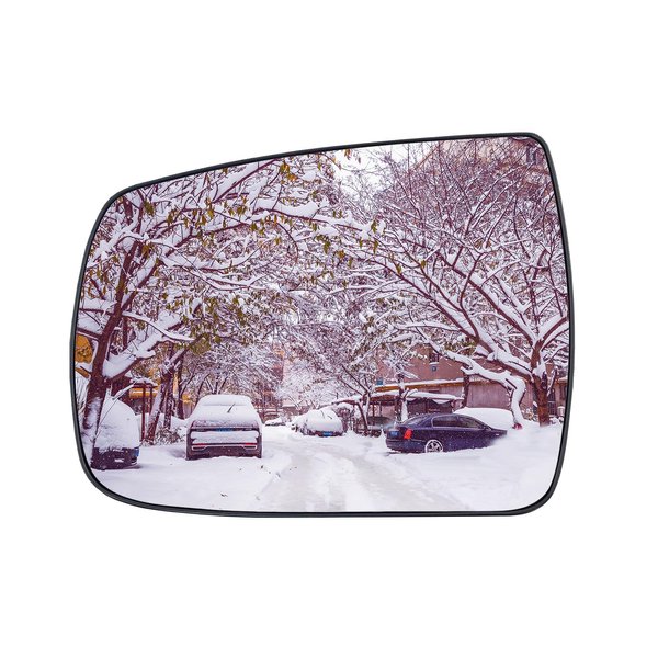 TKPUFR Heated Mirror Glass Compatible with Kia Sorento 2009-2014 Driver Left Side