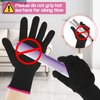WLLHYF Professional Heat Resistant Glove for Hair Styling Cotton Material, Protects Hands, 2 Piece