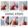 300pc Matte Coffin Press on Nails Kit Long Ballerina False Nails Full Cover Artificial Fake Fingernails Acrylic Nail Tips Manicure Decor for Women Grils Salon and Home DIY
