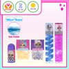 L.O.L. Surprise! Townley Girl backpack Cosmetic makeup Set 10 Pieces, Including Lip Gloss, Nail Polish, Scrunchy, Mirror and Surprise Keychain, Ages 5+ Perfect for Parties, Sleepovers and Makeovers