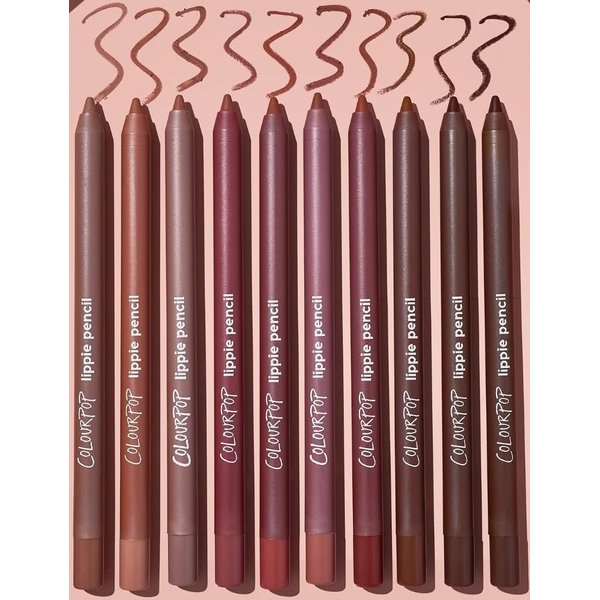 Colourpop "Truth or Bare" Lippie Pencil Vault - Set of 10 Iconic Nude Lip Liners New in Box