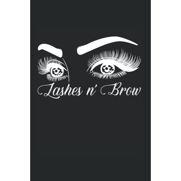 Lashes n' Brows Lash Tech Eyelash Artist Lash Artist: Graph Grid Notebook/Journal (6” X 9”) Lashes And Brows For Beauty Spas & Beauty Salons