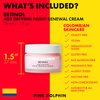 Retinol Night Cream for Face - Age Defying Night Renewal Cream and Facial Moisturizer - Regenerates, Hydrates & Soothes Skin, Boost Collagen Production - Premium Colombian Skin Care - 1oz