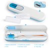 TAISHAN UV Toothbrush Case Sanitizer，Portable Rechargeable Travel Toothbrush Holder,Fits All Toothbrushes for Electric and Manual Toothbrushes,Safety Feature for Home and Travel