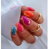 AIMEILI Hot Pink Neon Gel Nail Polish Soak Off Summer Yellow Gel Nail Lacquer, Neon Pink Neon Orange Blue Purple Nail Polish Color Gel Set Of 6pcs X 10ml - Kit Set 11
