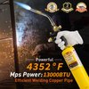 KOMAN Propane Torch Head,High Intensity Trigger Start Mapp Gas Torch Kit with Self Ignition, Welding Torch Head by Propane MAPP, MAP/PRO,for Soldering,Brazing,Stripping Paint,Cooking(CSA Certified)