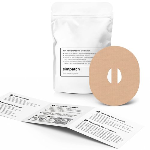 SIMPATCH Adhesive Tape for Dexcom G7 with Strap (25-Pack)