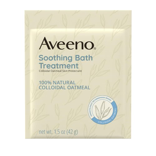 Aveeno Soothing Bath Soak for Eczema, Natural Colloidal Oatmeal, 8 ct.