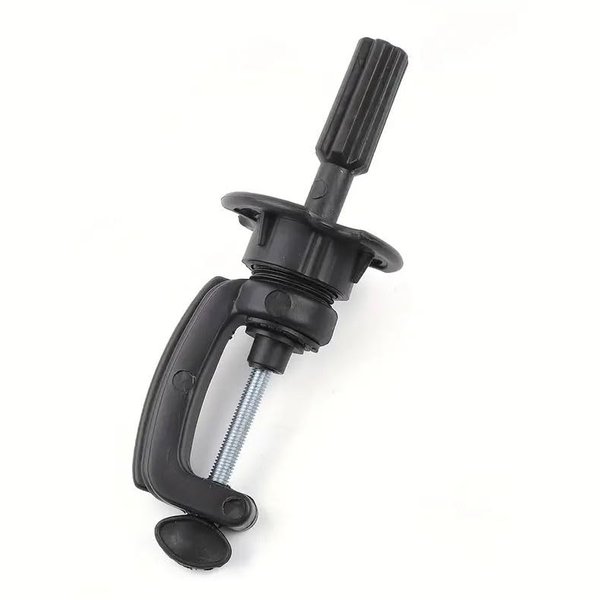Belle of Hope Mara Ray Wig Mannequin Head Stand, wig head stand,Cosmetology Manikin Holding Clamp/Stand (black) (1pc)