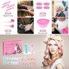 Asqraqo 11pcs Hair Coloring Dyeing Kit - Professional Salon Tools for DIY Mixing, Includes Hair Clips, Mixing Bowl, Dye Color Brush, Earmuffs - Perfect for Bleaching and Hair Dye