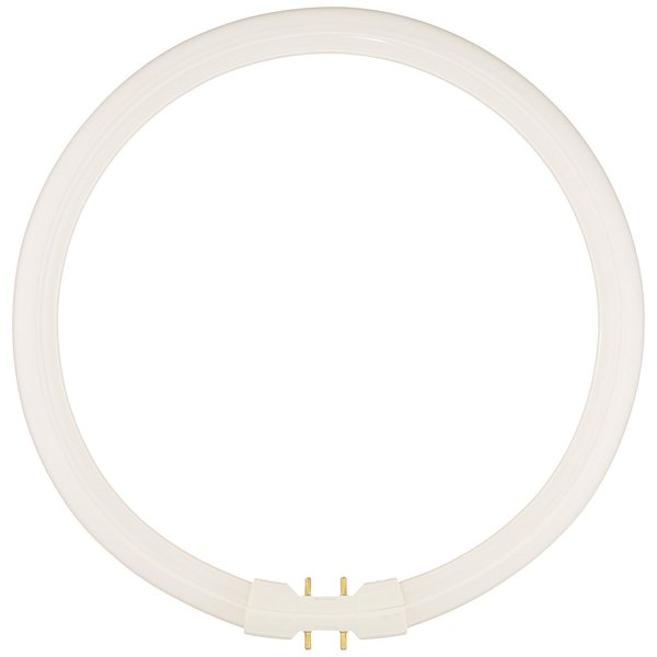 12 Pack 22 Watt 8" T9 4-Pin 3000K 9000 Hour Circular Fluorescent Lightbulb
