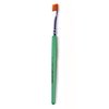 Damone Roberts Brow Highlighter Brush - Professional Quality, Designed for Years of Use - Soft Vegan Bristles - Concealer, Clean Up, and Flat Definer Brush - Cruelty-free Beauty Green