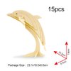 Georgie Porgy 3D Wooden Puzzles for Kids Toys Construction Woodcraft Kits DIY Model Puzzle Kits Birthday Gifts Pack of 6 (Bee Owl Butterfly Unicorn Sea Turtle Dolphin)