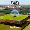 Brookstone Solar-Powered Yard Repeller 4 Pack – Ultrasonic & Vibration Ground Device for Outdoor Protection – 4000 sq. ft. Coverage, Weather-Resistant, Rechargeable, Eco-Friendly