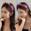 Headband for Women | Summer Fashion Headbands for Women | Knotted Design | Elegant Look for Parties | Elastic Bottom - Perfect for Daily Use | Headbands for Women | For Trendy Women (Electric Purple)
