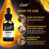 Detroit Grooming Co.Natural Beard Oil for Men - Nourishing & Organic Beard Moisturizer w/Sweet Almond Oil & Vitamin E - Softens, Boosts Growth - Lavender & Orange Scent - Belle Isle -1oz