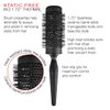Cricket Static Free #43 1.75" Thermal Seamless Ceramic Barrel Hair Brush for Blow Drying Styling All Hair Types