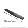 McKesson Plastic Hair Comb, Single Patient Use, Black, 7 in, 36 Count