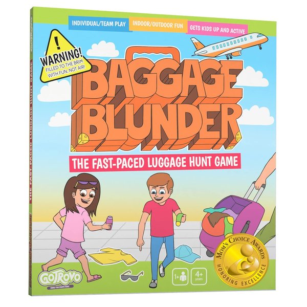 Baggage Blunder - The Travel Memory Matching Game for Kids | Travel Memory Game | Travel Themed Card Games for Kids Ages 4-8