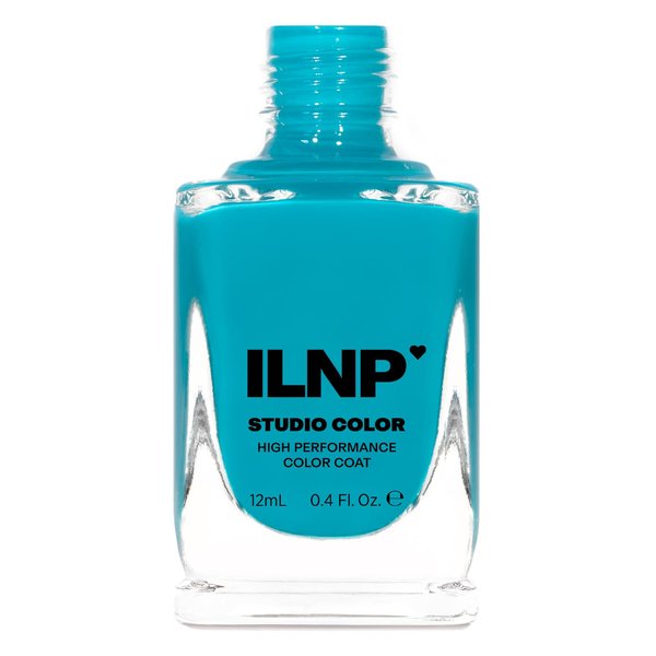 ILNP Turquoise Water - Turquoise Blue Jelly Studio Color Nail Polish