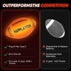 Light Up Football Gifts for Boys 8-12: LED Youth Glow in the Dark Footballs Size 6 Kids Games Cool Toys 8-13 , Toys Ages 5-7 Stocking Stuffers Teens 7 9 10 11 12 13 Year Old Boy Girl Birthday Gift