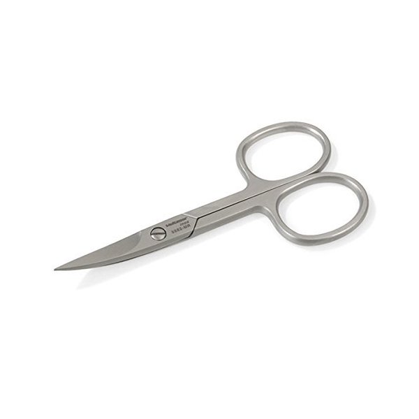 Stainless Steel First Quality Curved Nail Scissors in Matte Finish. Made by Malteser in Germany by Malteser