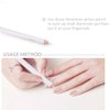 10Pcs White Rhinestone Picker Dotting Pencil For Picking Up Stones And Nail Things Nail Art Decoration Tools Rhinestones Pickup Wax Pen